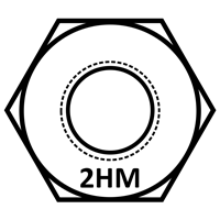 مهره شش گوش 2hm